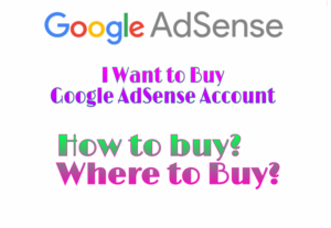 i want to buy google adsense account