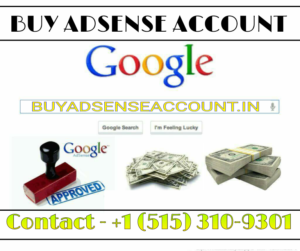 Buy adsense account