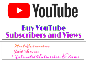 Buy Youtube Subscribers and Views
